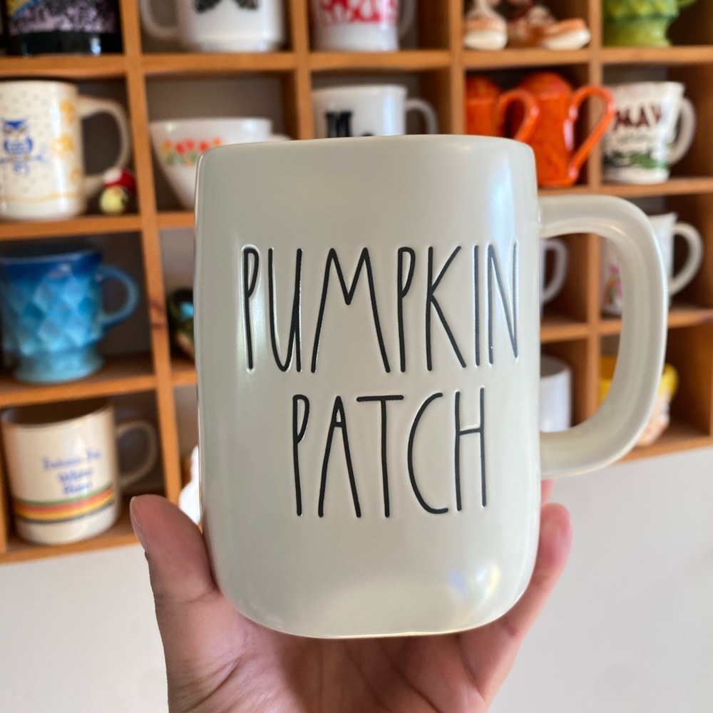 Rae Dunn PUMPKIN PATCH ceramic coffee mug - new condition